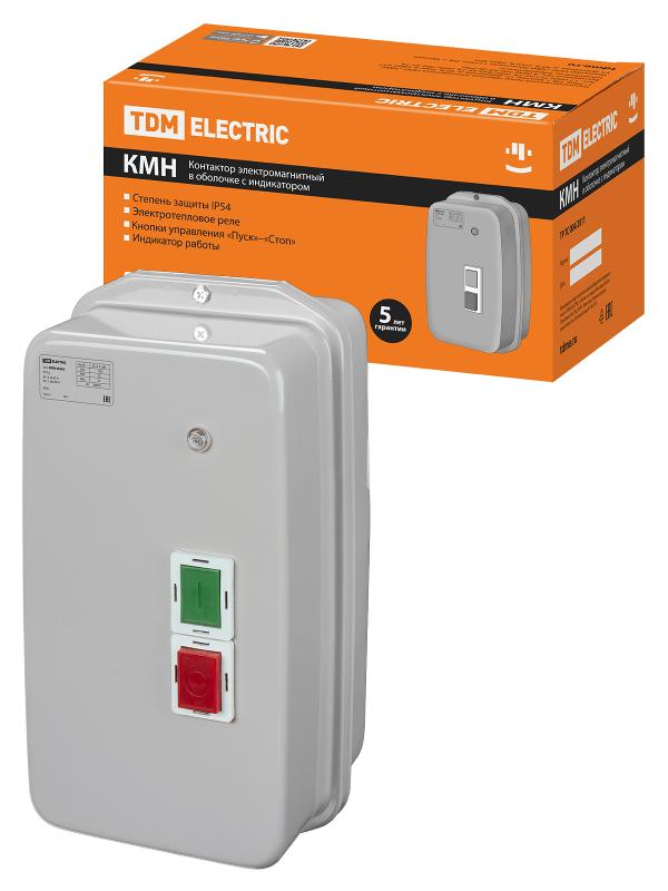 КМН46562 65А в оболочке с индикатором Ue=380В/АС3 IP54 | SQ0709-0036 | TDM — TDM ELECTRIC