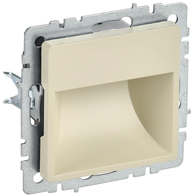BRITE Подсветка LED встраиваемая ПЛ20-БрКр бежевый | BR-FL20-K10 | IEK — миниатюра 1