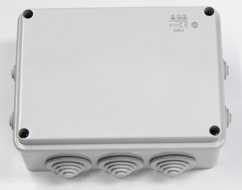 Коробка распределительная герметичная с вводами IP55 153х110х66мм ШхВхГ | 00822 | ABB — миниатюра 2