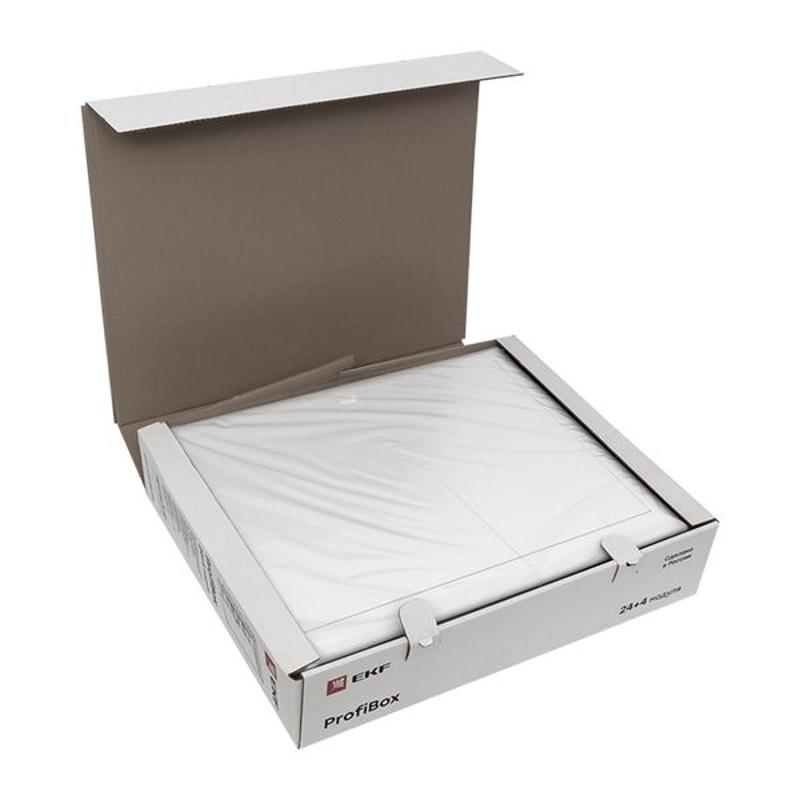 Щит слаботочный встраиваемый "ProfiBox" (ВхШхГ) 513х403х105мм IP41 PROxima | profibox-m-24+4 | EKF — миниатюра 27
