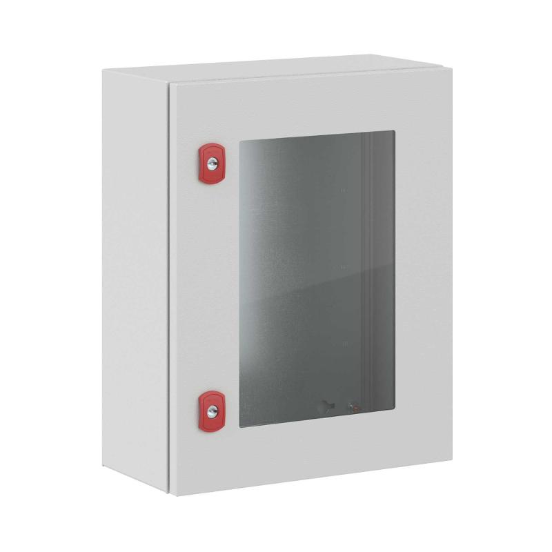 Корпус сварной навесной ST с прозрачной дверью и М/П ВхШхГ  500 x 400 x 200 | R5STX0542 | DKC — DKC (ДКС)
