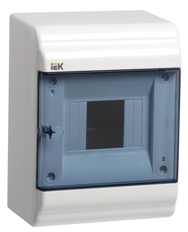 Корпус пластиковый навесной на 4 модуля ЩРН-П-4 IP41 (190х146х100мм) PRIME | MKP82-N-04-41-20 | IEK — IEK (ИЭК)
