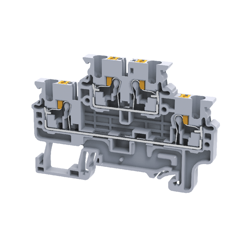 Клемма 2х-ярусная push-in OptiClip CPDL-2,5-2L-I-серый | 331862 | КЭАЗ — КЭАЗ (Курский электроаппаратный завод)