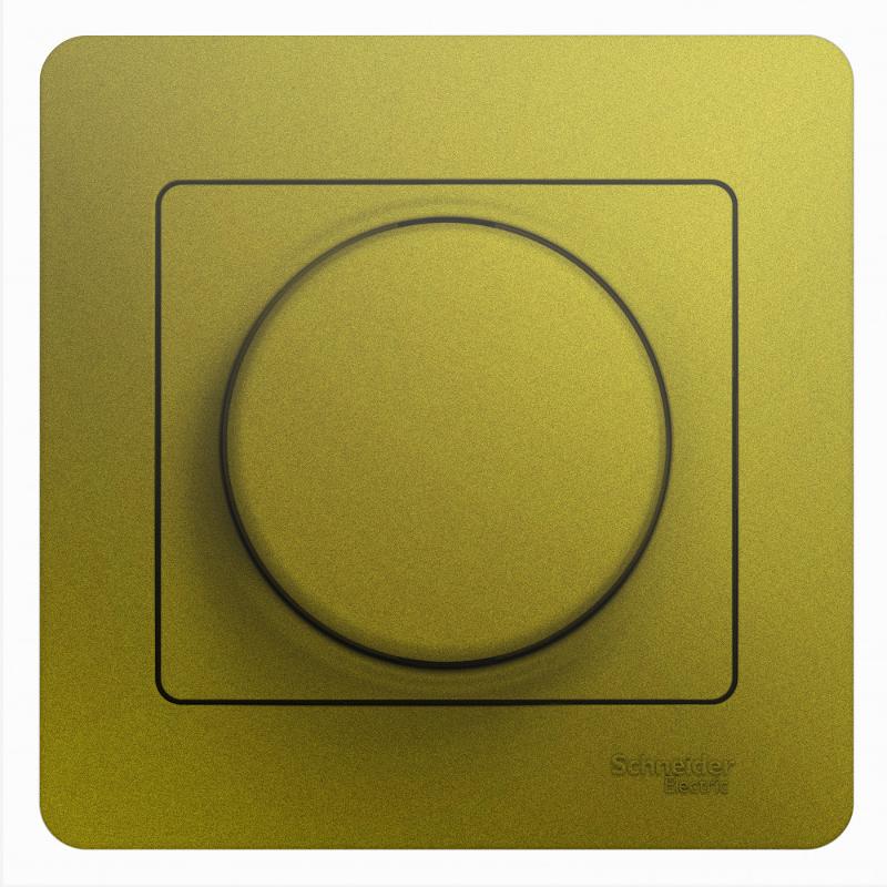 Glossa Фисташковый Светорегулятор LED, RC, 630Вт/ВА (в сборе) | GSL001037 | SE — Systeme Electric