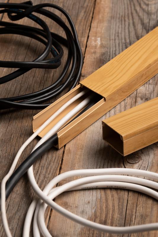 Канал кабельный   под светлое дерево (40х16) (30м.) Plast EKF PROxima | kk-40-16w | EKF — миниатюра 3