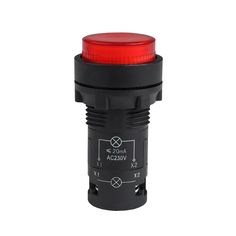 Кнопка с подсветкой OptiSignal Compact D22 C7-PL-M410 красная 1НО 230 В AC XB7NW34M1 | 362101 | КЭАЗ — КЭАЗ (Курский электроаппаратный завод)