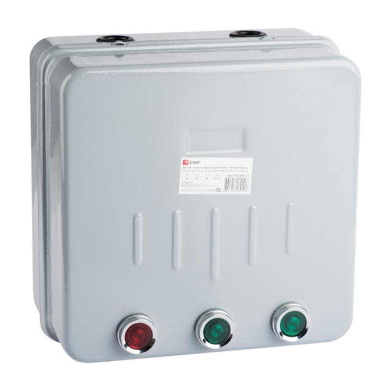 Пускатель в корпусе реверсивный КМЭ 25А 230В с РТЭ IP44 EKF PROxima  |  ctrp-r-25-230v-rev |  EKF  — EKF