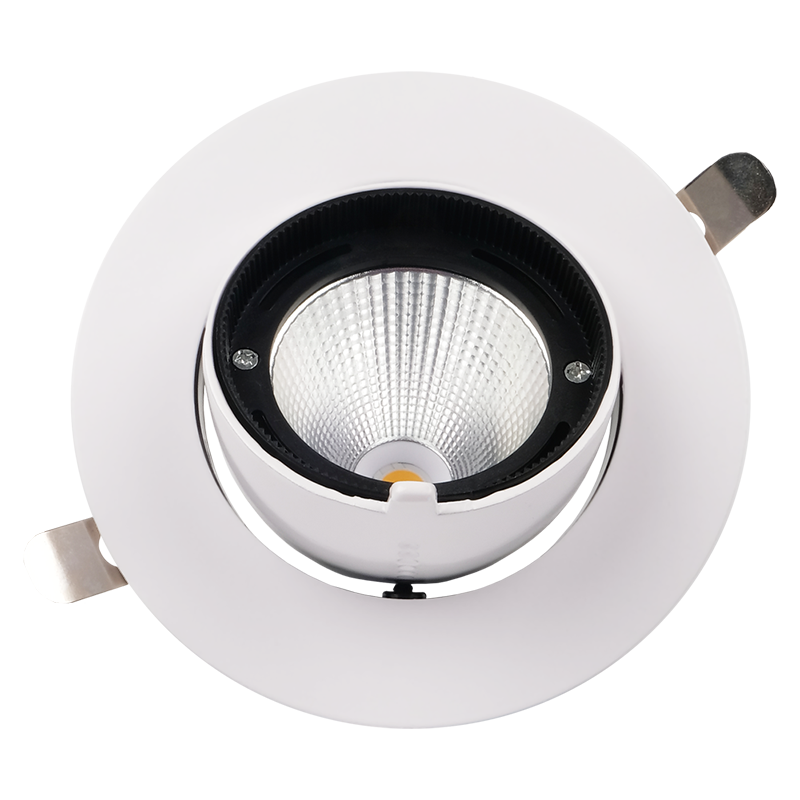 Светильник светодиодный встраиваемый downlight ДВО PLED DL4 40W 4000K 24° поворот White IP40 | .5021921 | Jazzway — миниатюра 5