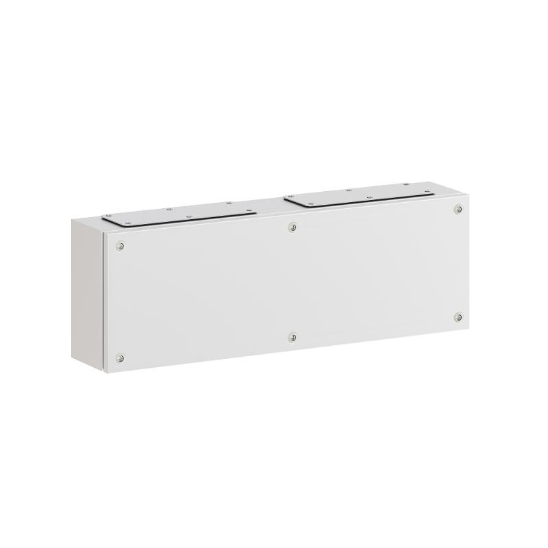 Корпус клеммный металлический SDE ВхШхГ 600x200x120 мм с фланцами | R5SDE6212F | DKC — миниатюра 1