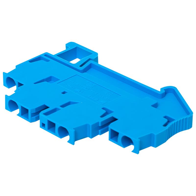 Колодка клеммная пружинная двойная JXB-ST-2.5 26А синяя EKF | plc-jxb-st-2.5-4-2-blue | EKF — миниатюра 4