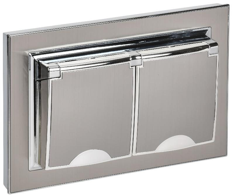 BRITE Роз. 2-я с кр 16А сб IP44 РСбш12-3-44-БрГН мет х/н  | BR-R26-16-44-M-K23-F | ИЭК — IEK (ИЭК)