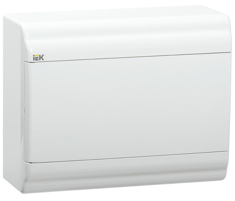 Корпус пластиковый навесной на 9 модулей ЩРН-П-9 IP41 (190х236х100мм) PRIME белая дверь | MKP82-N-09-WD-41-20 | IEK — IEK (ИЭК)