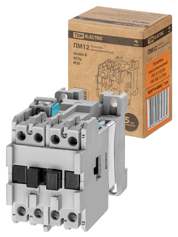 Пускатель электромагнитный ПМ12-010150 У3В 36В 1з | SQ0714-0060 | TDM — TDM ELECTRIC