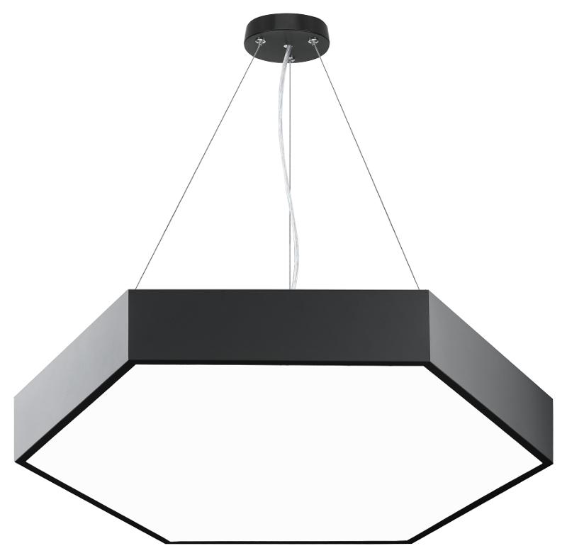 Светильник светодиодный Geometria Hexagon SPO-121-B-40K-038 38Вт 4000K 4000Лм IP40 600*600*80 черный подвесной ЛТ | Б0058875 | ЭРА — ЭРА (Энергия света)