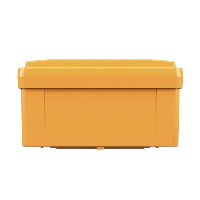 Коробка распределительная пластиковая FS огн., IP56,100х100х50мм, 6р, 450V,6A, 4мм.кв с гладкими стенками и клеммниками | FSB10604 | DKC — миниатюра 2