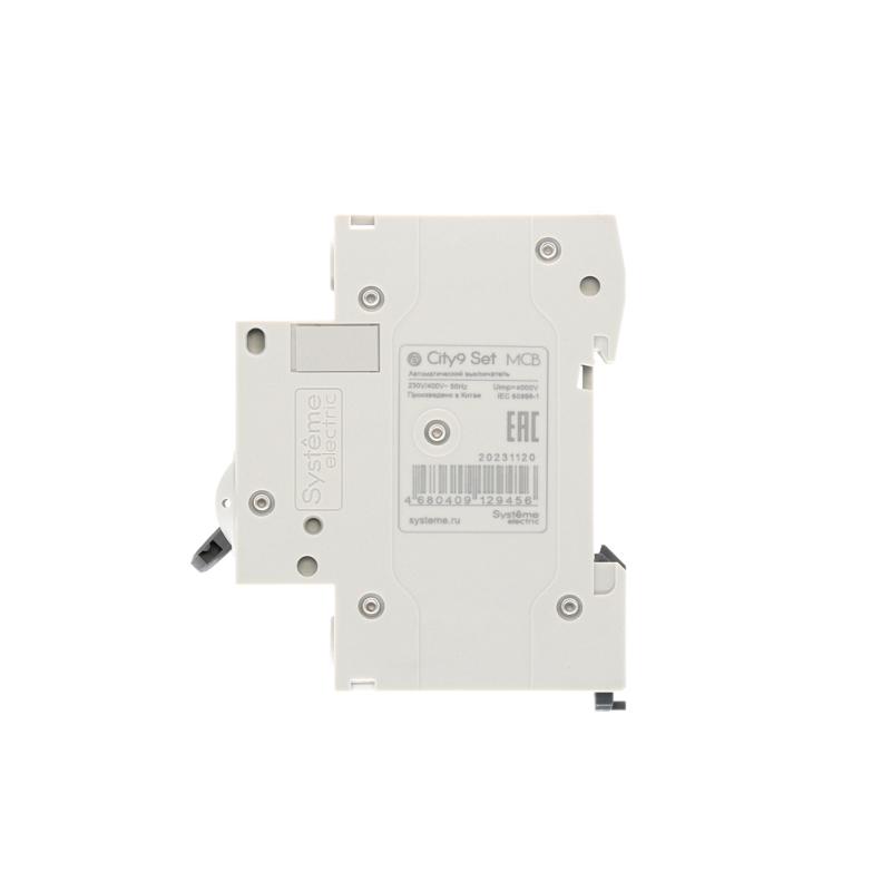 Выключатель автоматический однополюсный 16A C 6kA City9 | C9F36116 |Systeme Electric — миниатюра 5