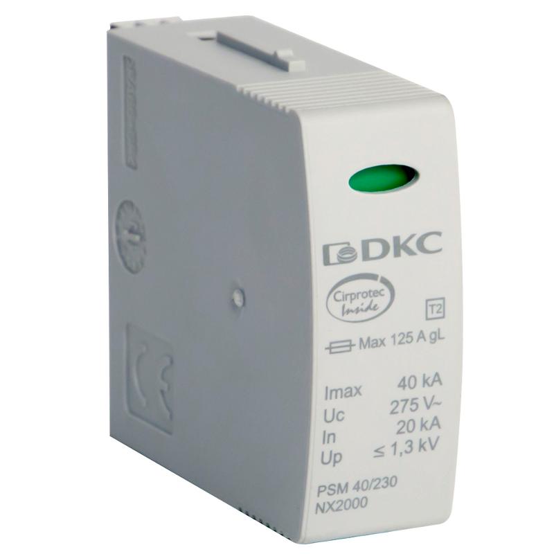 Модуль сменный к УЗИП, класс II, L-N, 40 | NX2000 | DKC — DKC (ДКС)