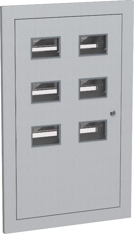 Корпус металлический ЩЭ-6-2 (890х550х157мм) 36 УХЛ3 IP31 | MKM44-06-31 | IEK — IEK (ИЭК)