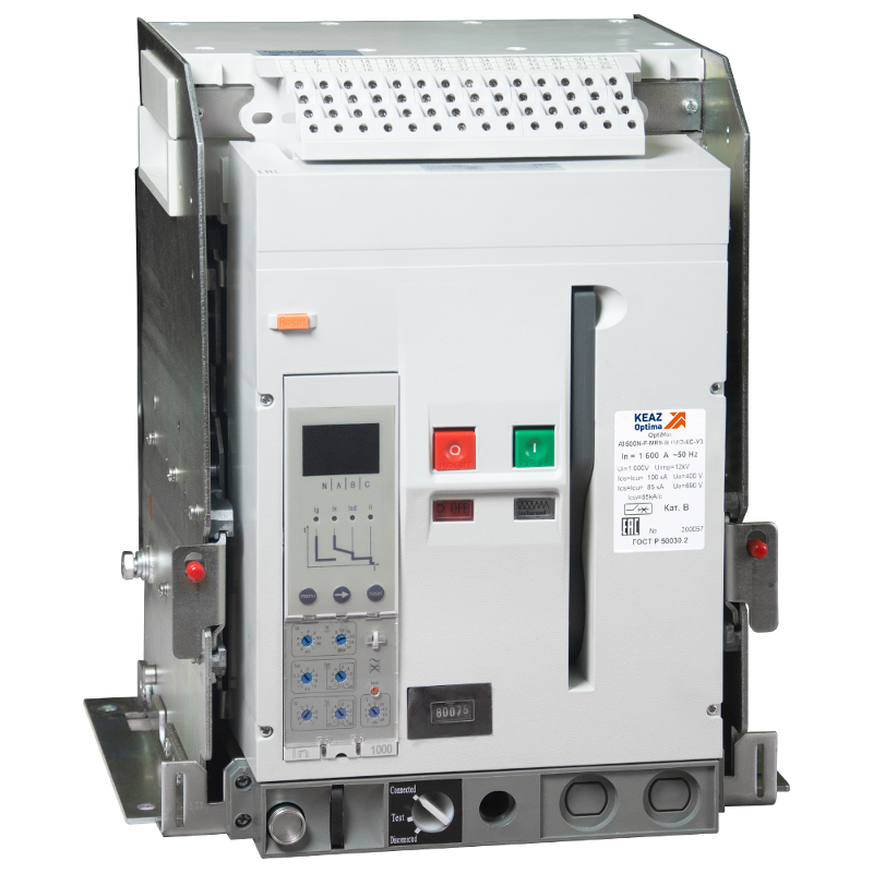 Выключатель автоматический OptiMat A-1000-S1-3P-50-D-MR5.0-B-C2200-M2-P01-S2-03| 275006 | КЭАЗ — КЭАЗ (Курский электроаппаратный завод)