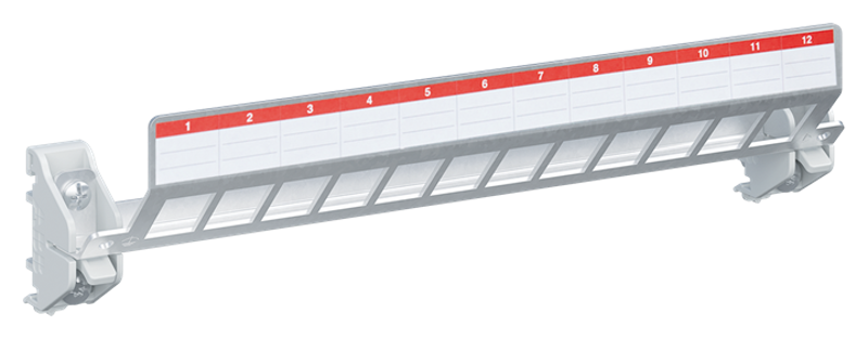 ZE332 Патч панель 1 ширины на 12 модулей E-Dat | 2CPX031435R9999 | ABB — ABB