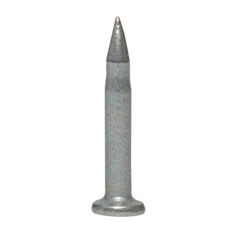 Кованные гвозди по бетону, металлу для монтажного пистолета (тип CN) Bullet Type d 3 мм длина 25 мм, цинкование (1000 шт.) Expert | cpn-3025bp | EKF — миниатюра 17