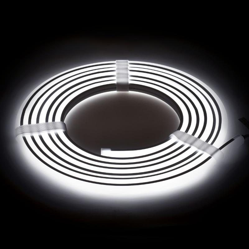 Термонеон 5м 2835-120LED 8Вт/м IP67 13мм 24В 6500K | LSR6-2-120-67-2-05 | IEK — миниатюра 2