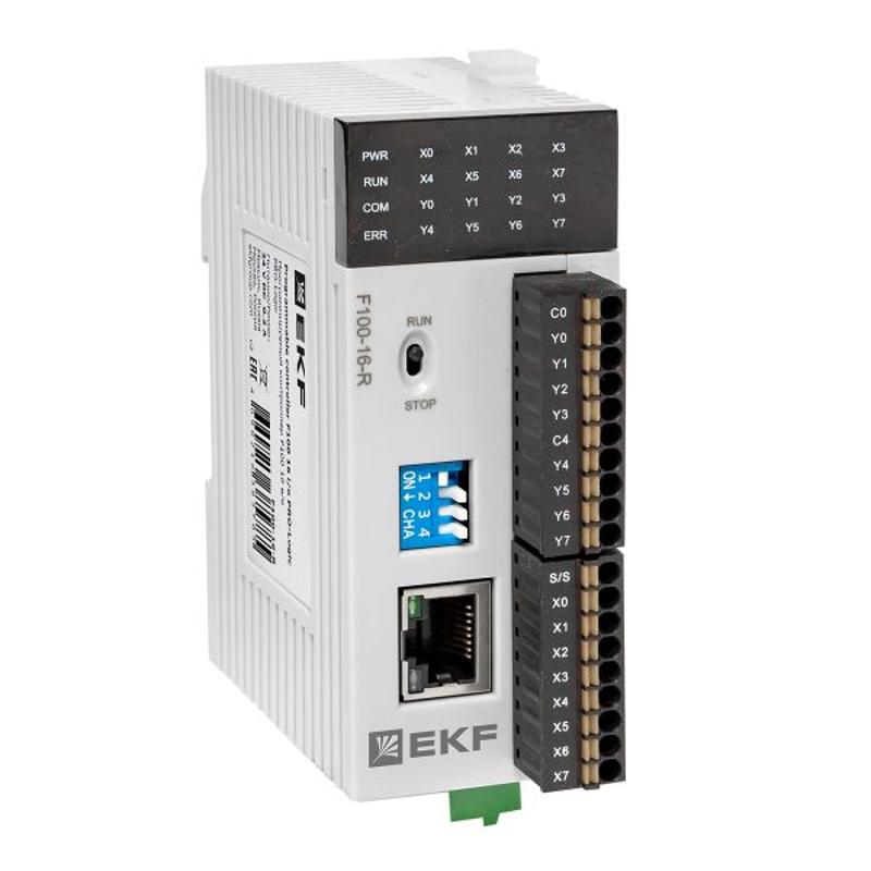 Программируемый контроллер F100 16 в/в PRO-Logic EKF PROxima | F100-16-R | EKF — миниатюра 1