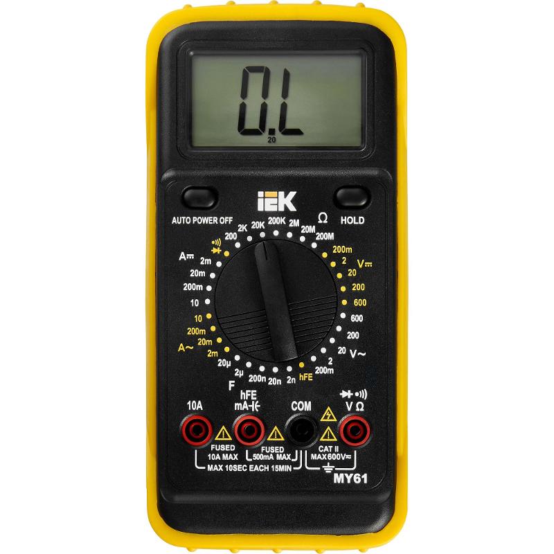 Мультиметр цифровой  Professional MY61  | TMD-5S-061 | IEK — миниатюра 4