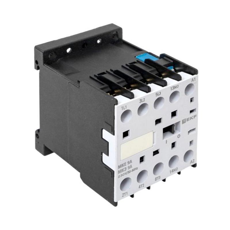 Миниконтактор МКЭ 9А 230В 1NO EKF PROxima | Mctr-s-9-230 | EKF — миниатюра 9
