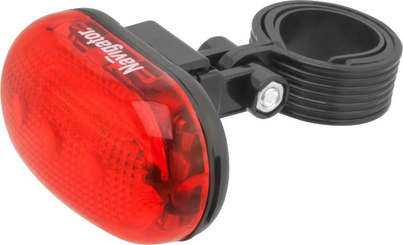 Фонарь велосипедный NPT-B02-2AAA сигнальный, 3LED, блист. | 94965 | Navigator — Navigator