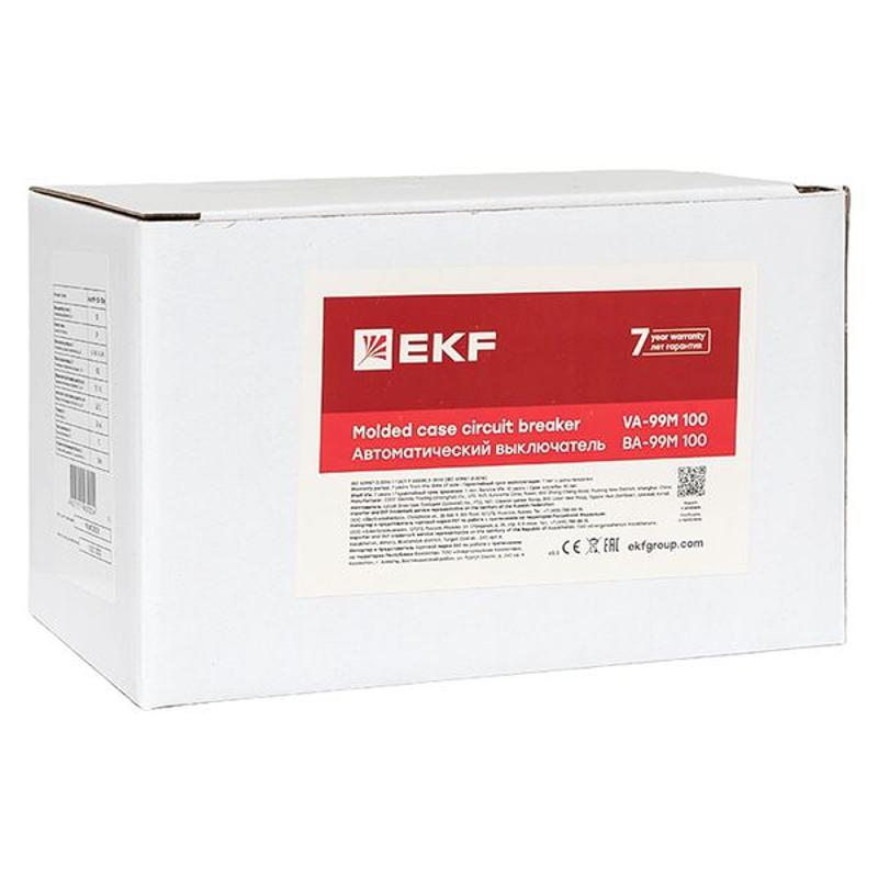 Выключатель автоматический ВА-99М 100/100А 3P 35кА EKF Basic | mccb99-100-100m | EKF — миниатюра 20