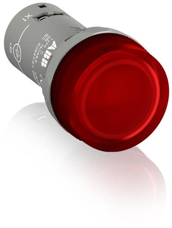 Лампа CL2-513R красная со встроенным светодиодом 110-130В AC|1SFA619403R5131| ABB — ABB