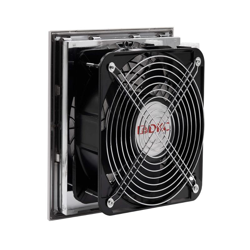 Вентилятор с фильтром ЭМС 480 м3/ч, 48В DC, 255х255 мм, IP54 | R5MCV25048 | DKC — миниатюра 2