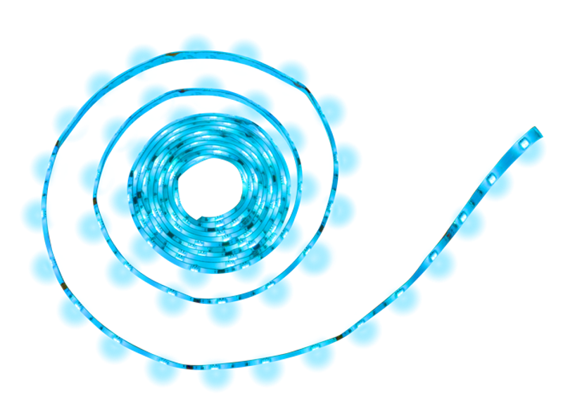 Лента светодиодная LED PLS 2835/60 6Вт 12В синий IP65 5м | 2858979 | Jazzway — миниатюра 3