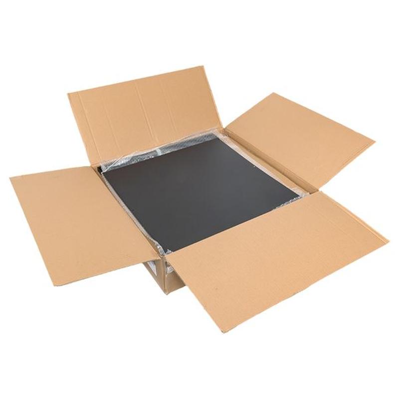 Шкаф настенный 19" TERACOM PRO 12U 600х450 мм дверь стеклянная с замком-ручкой чёрный | TRP-WLL-1264-40B | EKF — миниатюра 45
