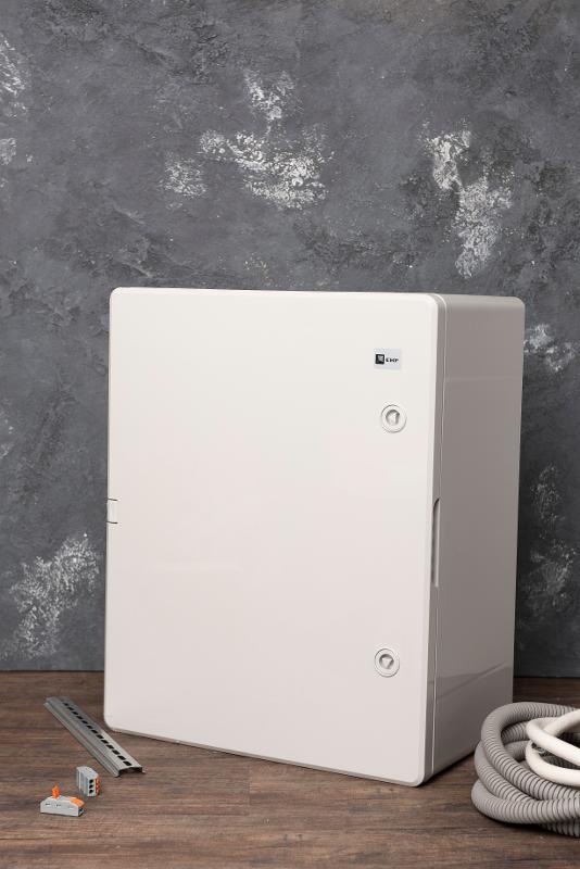 Бокс пластиковый с монтажной платой (ВхШхГ) 500х400х240мм IP65 PROxima | PB65MP007 | EKF — миниатюра 9