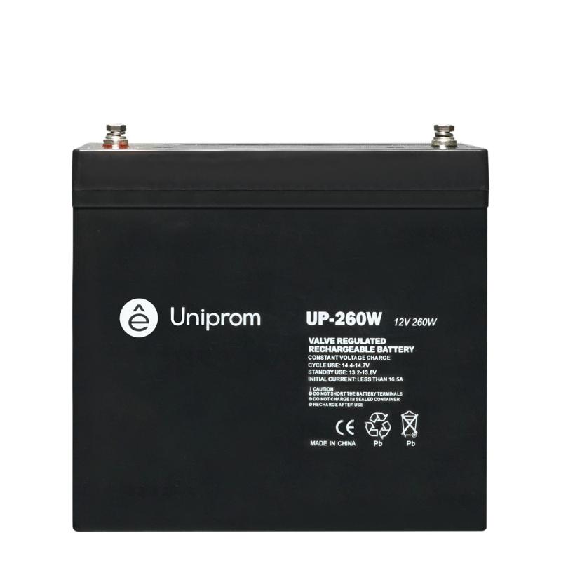 Батарея свинцово-кислотная, 55АЧ, 10 лет | UP-260W | SE — Systeme Electric
