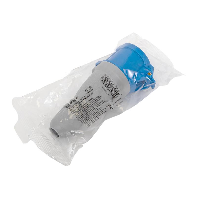 Розетка переносная 213 2Р+РЕ 16А 220В IP44 EKF PROXIMA | ps-213-16-220-PRO | EKF — миниатюра 11