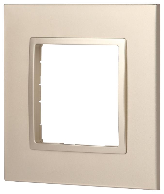 Рамка для розеток и выключателей Elegance 14-5011-04 Classic, на 1 пост, шампань | Б0060574 | ЭРА — миниатюра 4