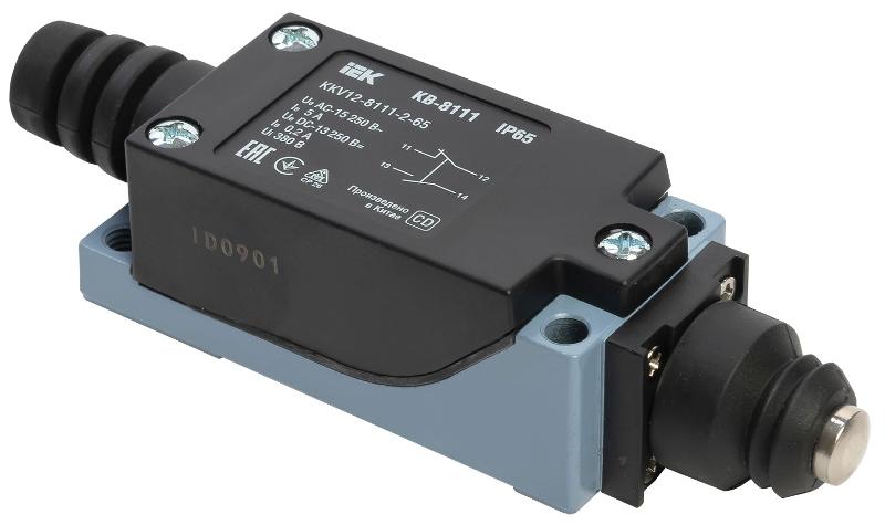 Выкл. конц. КВ-8111 толкатель купольный IP65 | KKV12-8111-2-65 | IEK — IEK (ИЭК)