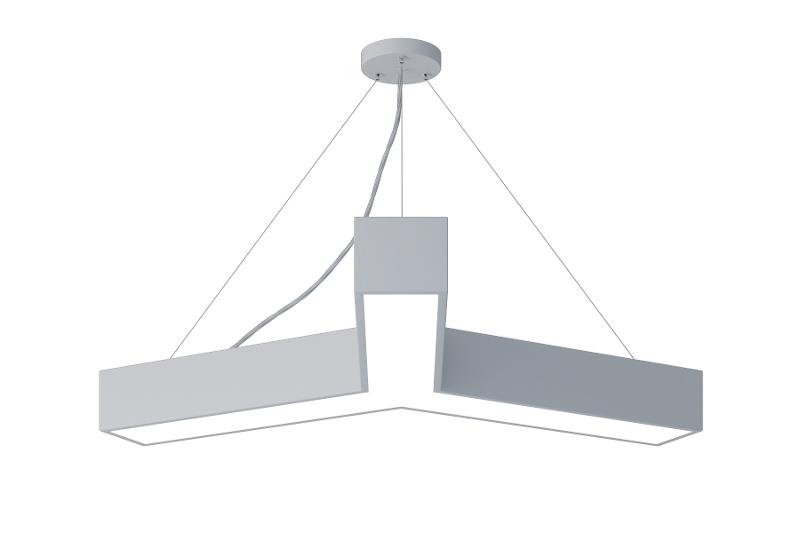Светильник светодиодный Geometria Igrek SPO-142-W-40K-044 44Вт 4000К 3000Лм IP40 800*800*80 белый подвесной | Б0050568 | ЭРА — ЭРА (Энергия света)