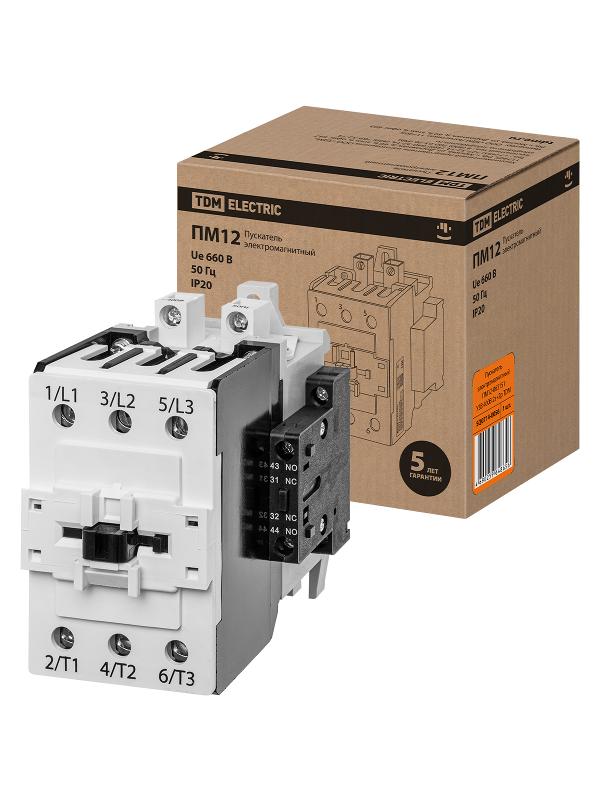 Пускатель электромагнитный ПМ12-063151 У3В 400B 2з+2р | SQ0714-0056 | TDM — TDM ELECTRIC