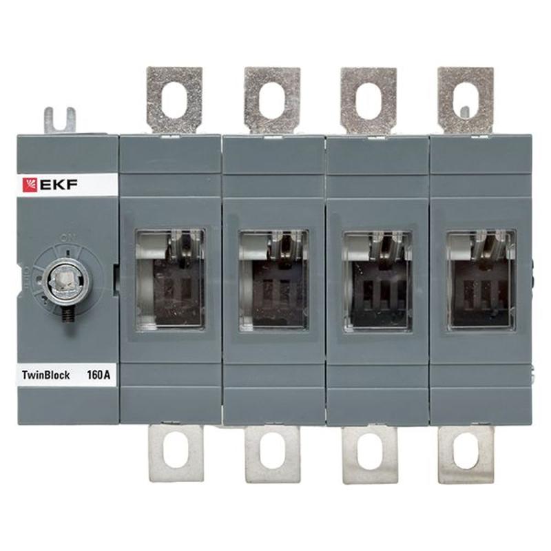 Рубильник 160A 4P без рукоятки управления TwinBlock | tb-s-160-4p | EKF — миниатюра 14