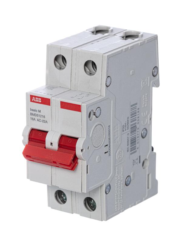 Выключатель нагрузки 2P 16A BMD51216 | 2CDD642051R0016 | ABB — ABB