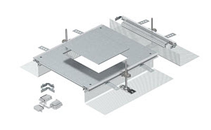 Монтажная секция для канала OKA-G 40240 для лючка GES6 (сталь) (OKA-G A 40240 6) | 7424342 | OBO Bettermann — OBO Bettermann