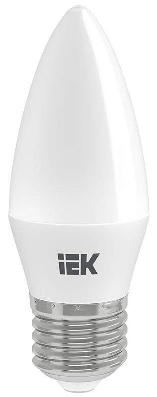 Лампа светодиодная LED 9Вт 230В 3000К E27 свеча | LLE-C35-9-230-30-E27 | IEK — миниатюра 2