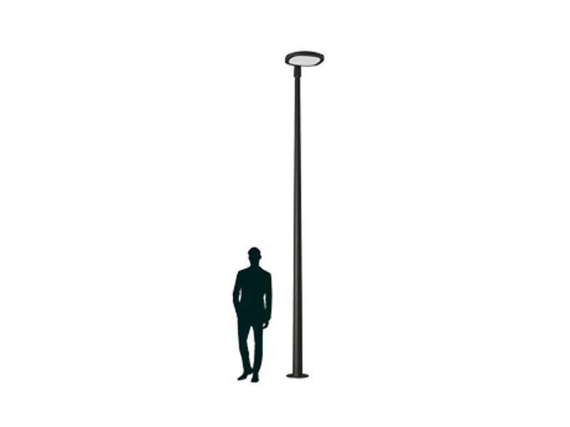 Осветительный комплекс SKYLINE LED 90W DW 827 RAL9005 I-POLE 6M (в комплекте ЗДФ) | 4707000250 | Световые Технологии — Световые Технологии