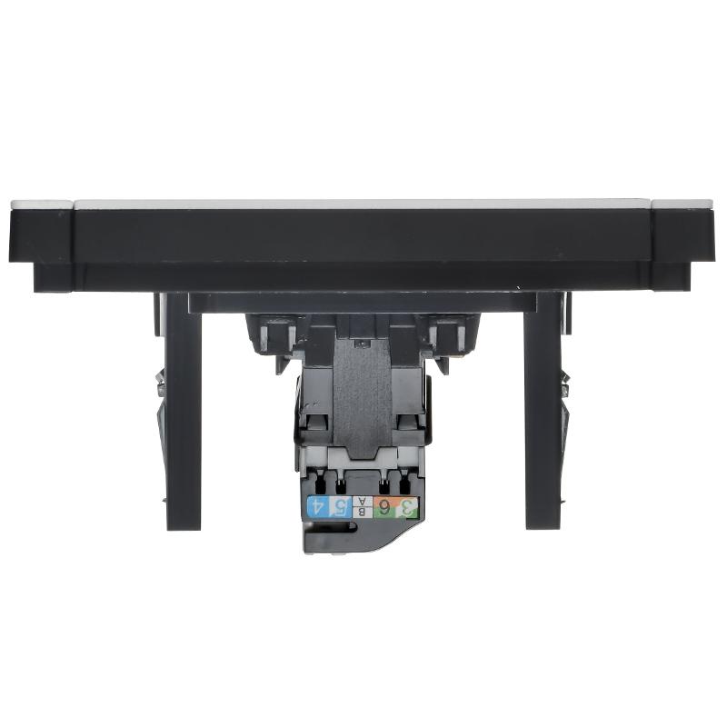 FORTE&PIANO Розетка комп. RJ45 кат.5E FP232M белый | FP-K10-1-M-K01 | IEK — миниатюра 5