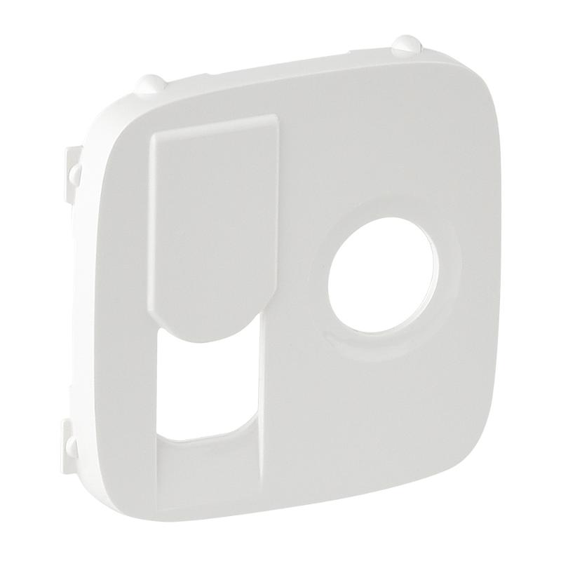 Valena ALLURE Белый Накладка розетки TV-RJ45 | 754835 | Legrand — Legrand