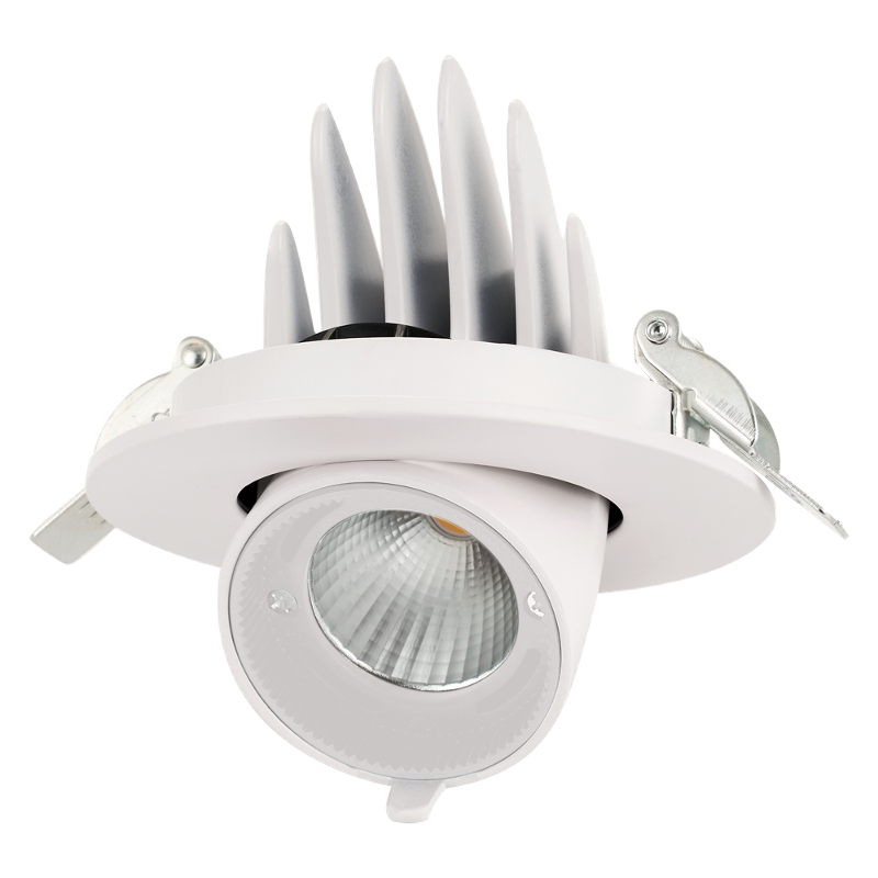 Светильник светодиодный встраиваемый downlight ДВО PLED DL4 18W 4000K 24° поворот White IP40 | .5021884 | Jazzway — Jazzway